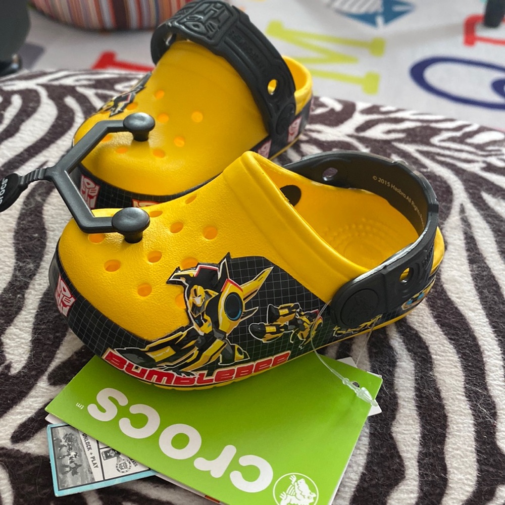 Transformers Bumblebee Crocs!